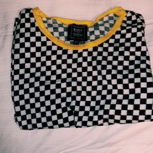 Checkered Crop top!